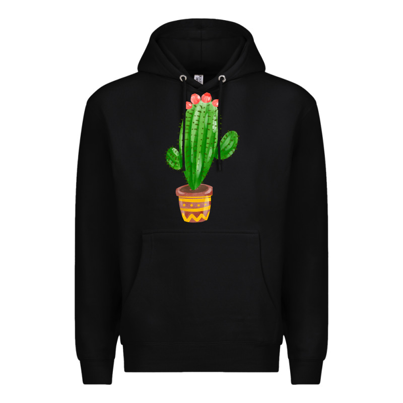 Mexican Cactus Premium Hoodie by FaDigitalArtStudio | Teevron