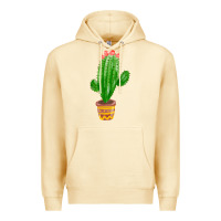 Pina Colada mexican cactus Premium Hoodie - FaDigitalArtStudio
