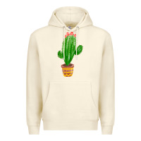 Sandshell mexican cactus Premium Hoodie - FaDigitalArtStudio