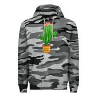 Slate Camo mexican cactus Premium Hoodie - FaDigitalArtStudio