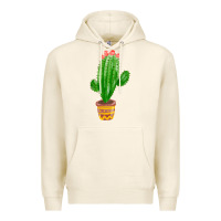 Tofu mexican cactus Premium Hoodie - FaDigitalArtStudio