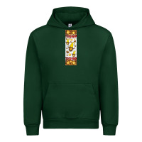 Forest Green softball football penwraps Urban Hoodie - HRA Design Shop