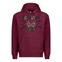 Burgundy halloween baby Premium Hoodie - CowhideDigitalArt