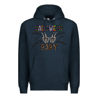 Navy halloween baby Premium Hoodie - CowhideDigitalArt