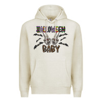 Oatmeal Heather halloween baby Premium Hoodie - CowhideDigitalArt