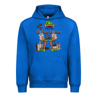 Cobalt im the coffee lover elf Urban Hoodie - FaDigitalArtStudio