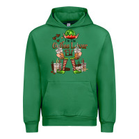 Emerald im the coffee lover elf Urban Hoodie - FaDigitalArtStudio