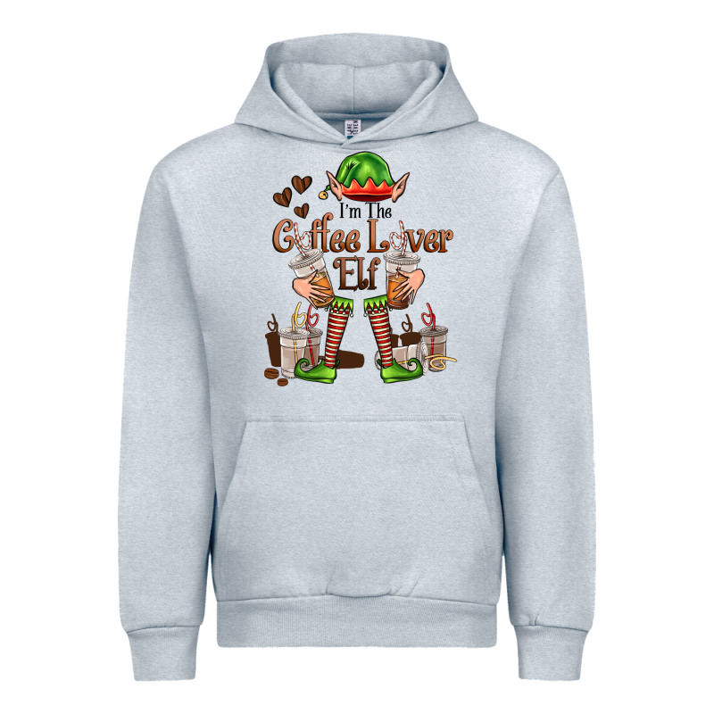 Im The Coffee Lover Elf Urban Hoodie by FaDigitalArtStudio | Teevron