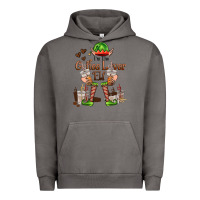 Pigment Tornado im the coffee lover elf Urban Hoodie - FaDigitalArtStudio