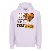 Lilac my heart is on that court Premium Hoodie - HRA Design Shop