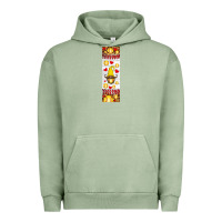 Pigment Oil Green softball football penwraps Urban Hoodie - HRA Design Shop