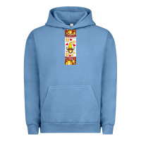 Pigment Pebble Blue softball football penwraps Urban Hoodie - HRA Design Shop