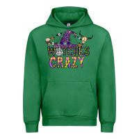 Emerald Witches Be Crazy Urban Hoodie - CowhideDigitalArt