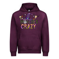 Mauve Wine Witches Be Crazy Urban Hoodie - CowhideDigitalArt