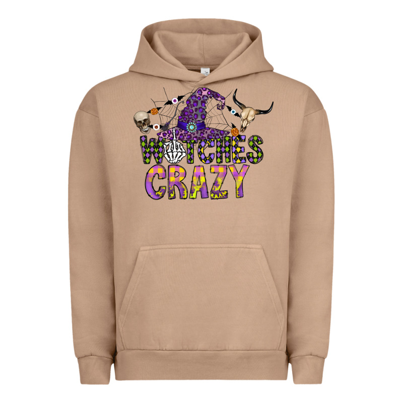 Witches Be Crazy Urban Hoodie by CowhideDigitalArt | Teevron