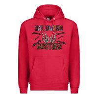 Cardinal halloween brother Premium Hoodie - CowhideDigitalArt