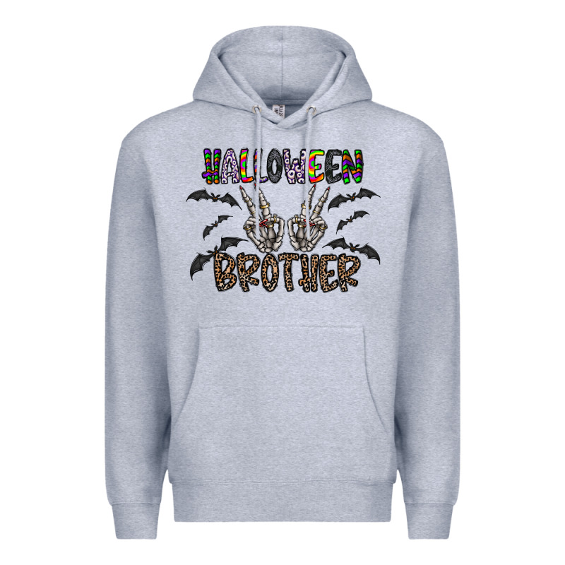 Halloween Brother Premium Hoodie by CowhideDigitalArt | Teevron