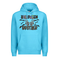 Ocean Blue halloween brother Premium Hoodie - CowhideDigitalArt