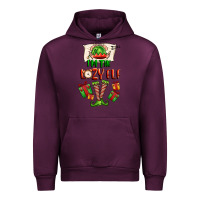 Mauve Wine im the lazy elf Urban Hoodie - FaDigitalArtStudio