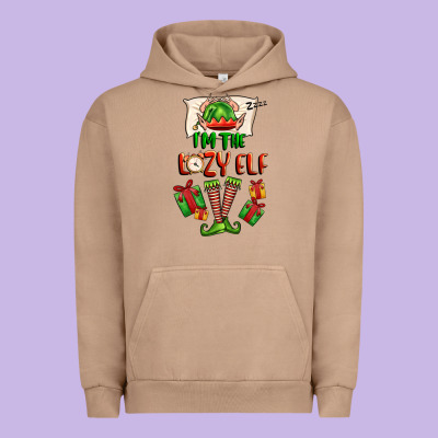 Im The Lazy Elf Urban Hoodie Designed By Fadigitalartstudio