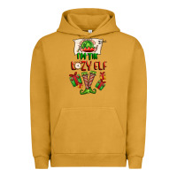 Pigment Peanut Butter im the lazy elf Urban Hoodie - FaDigitalArtStudio