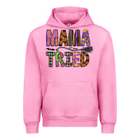 Fuchsia Pink Mama Tried Urban Hoodie - CowhideDigitalArt