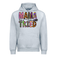 Heather Grey Mama Tried Urban Hoodie - CowhideDigitalArt