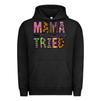 Pigment Black Mama Tried Urban Hoodie - CowhideDigitalArt