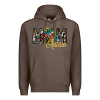 Coffee mom autism Premium Hoodie - SublimationCraftShop