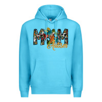 Ocean Blue mom autism Premium Hoodie - SublimationCraftShop