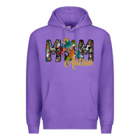 Purple mom autism Premium Hoodie - SublimationCraftShop