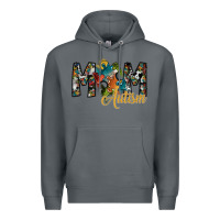 Rock mom autism Premium Hoodie - SublimationCraftShop