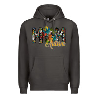 Smoke mom autism Premium Hoodie - SublimationCraftShop