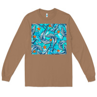 Toasted Coconut humpback whale tumbler Long Sleeve Tee - BarkalooDesign