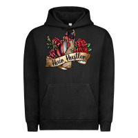 Pigment Black hair hustler spray Urban Hoodie - SublimationCraftShop