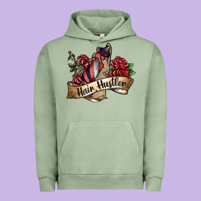 Hair Hustler Spray Urban Hoodie Designed By Sublimationcraftshop