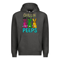 Charcoal Heather Chillin with my peeps Ester Day Premium Hoodie - Neo Western