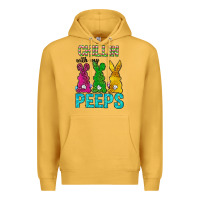 Mustard Chillin with my peeps Ester Day Premium Hoodie - Neo Western