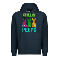 Navy Chillin with my peeps Ester Day Premium Hoodie - Neo Western