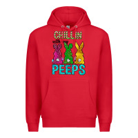 Red Chillin with my peeps Ester Day Premium Hoodie - Neo Western