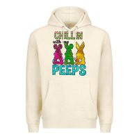 Sandshell Chillin with my peeps Ester Day Premium Hoodie - Neo Western