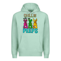 Seafoam Chillin with my peeps Ester Day Premium Hoodie - Neo Western