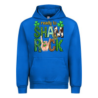 Cobalt Ready to shamrock St. Patrick's Day Urban Hoodie - Neo Western