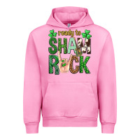 Fuchsia Pink Ready to shamrock St. Patrick's Day Urban Hoodie - Neo Western