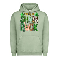 Pigment Oil Green Ready to shamrock St. Patrick's Day Urban Hoodie - Neo Western