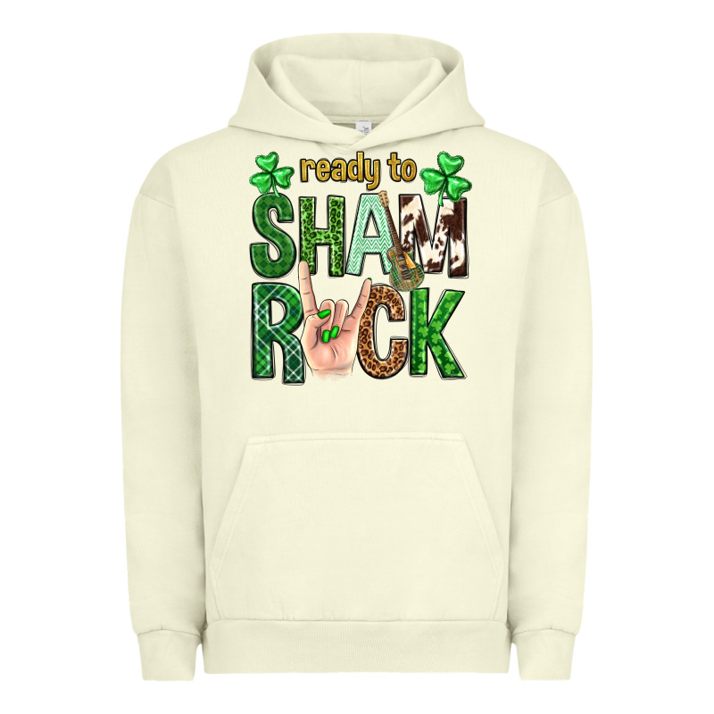 Ready To Shamrock St. Patrick's Day Urban Hoodie by Neo Western | Teevron