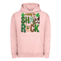 Pigment Salmon Ready to shamrock St. Patrick's Day Urban Hoodie - Neo Western