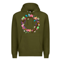 Army Green Crown of thorns Easter Day Premium Hoodie - Neo Western