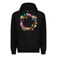 Black Crown of thorns Easter Day Premium Hoodie - Neo Western