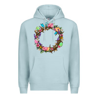 Blue Mist Crown of thorns Easter Day Premium Hoodie - Neo Western
